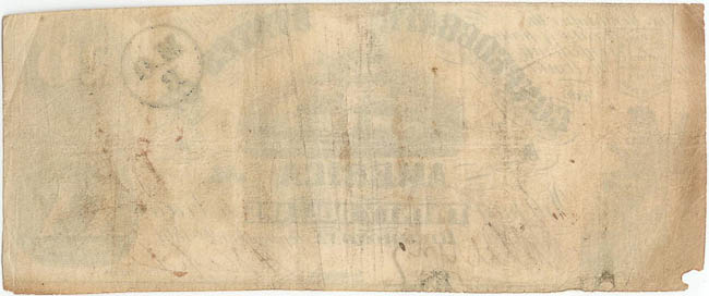 20 Dolár 1861 - revers