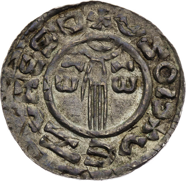 Denar (985 - 995) - front
