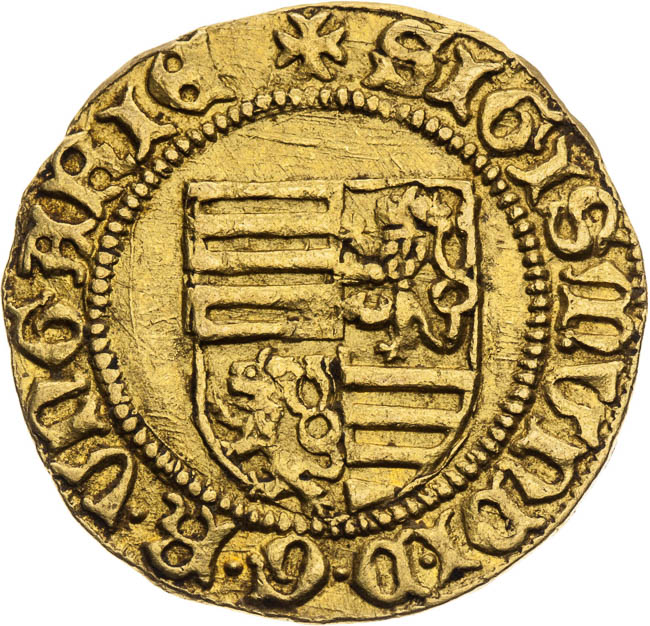 Dukát (kolem 1411) - avers