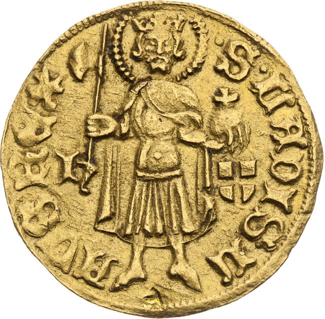 Dukát (1430 - 1431) - revers