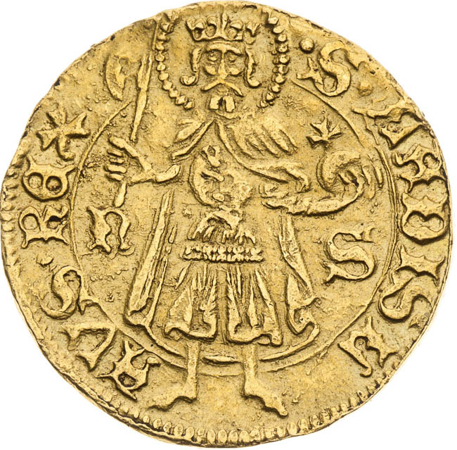 Dukát (1440 - 1441) - revers