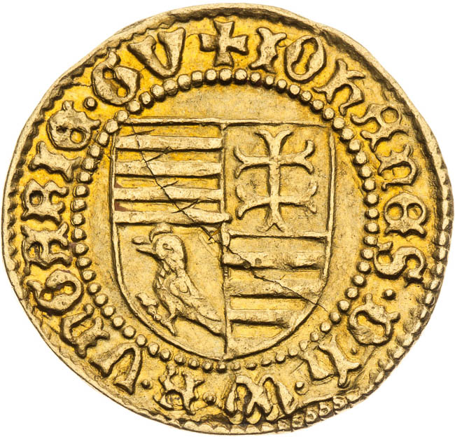 Dukát (1446 - 1447) - avers