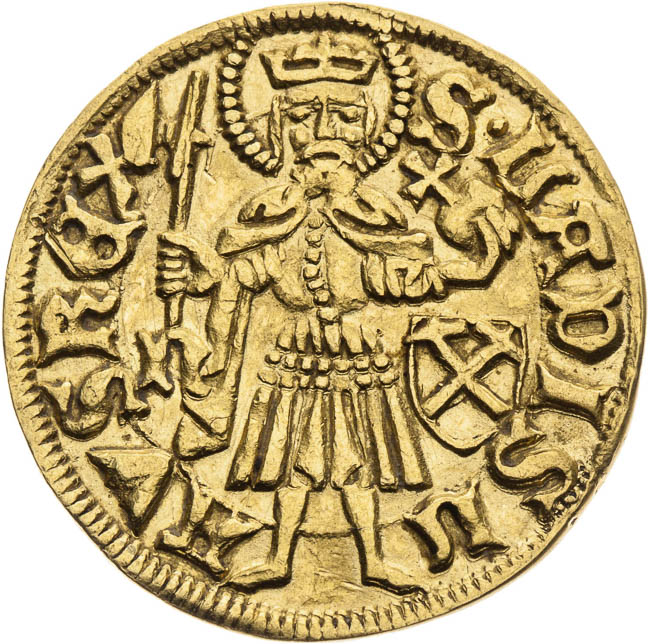 Dukát (1468 - 1469) - revers