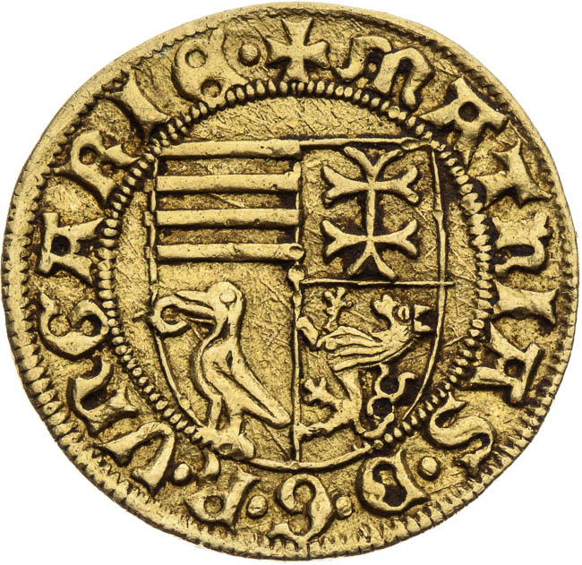 Goldgulden (1458 - 1470) - front