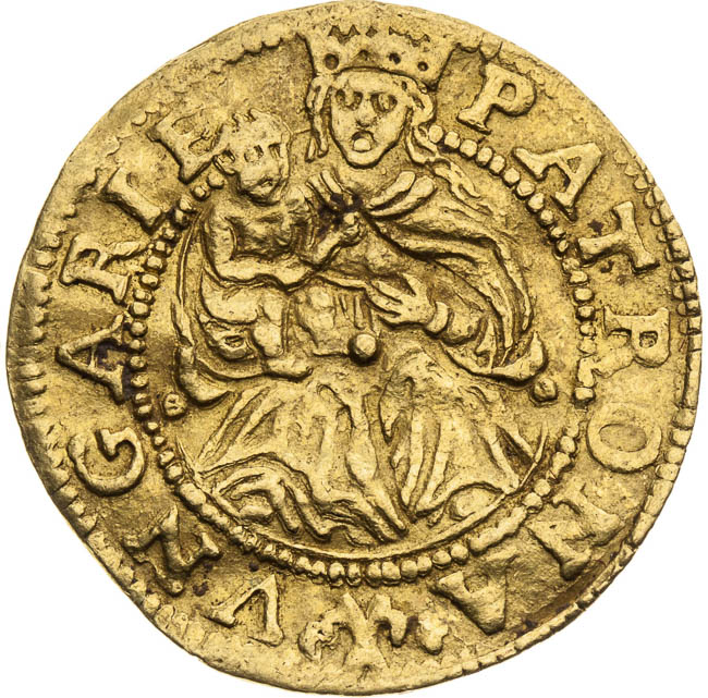 Dukát (1581 - 1602) - revers