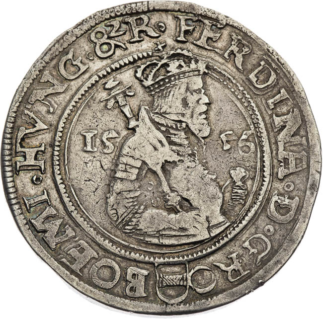 1/2 Thaler 1556 - front