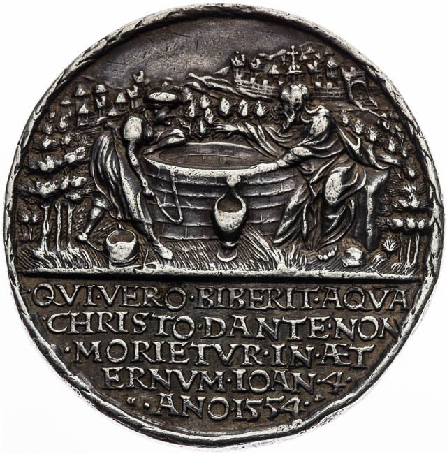 Medal 1554 - back