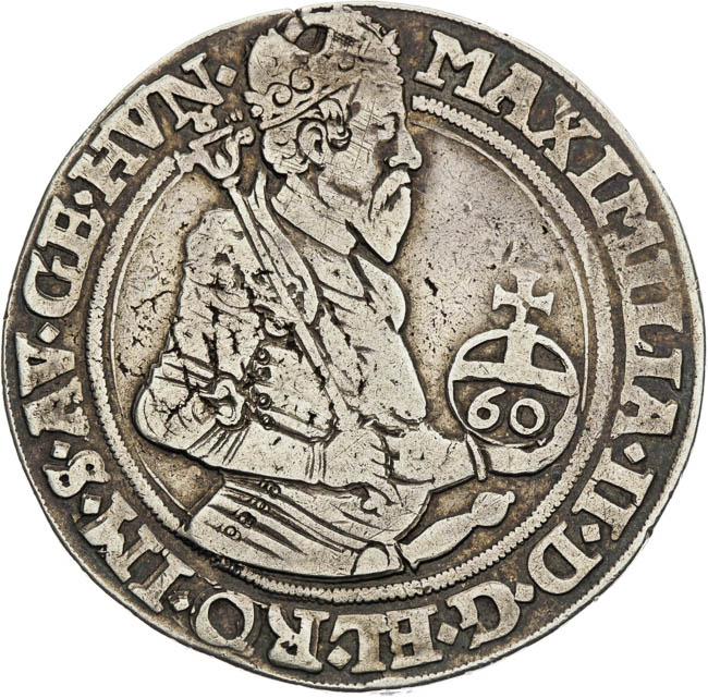 Thaler (60 Kreutzer) 1573 - front