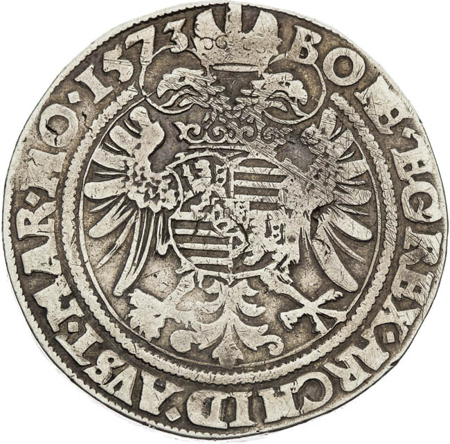 Thaler (60 Kreutzer) 1573 - back