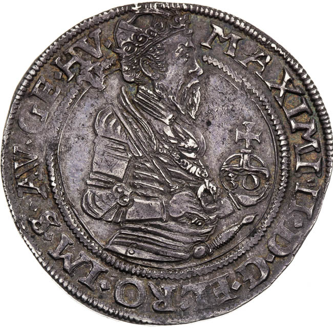 1/2 Thaler (30 Kreutzer) 1571 - front