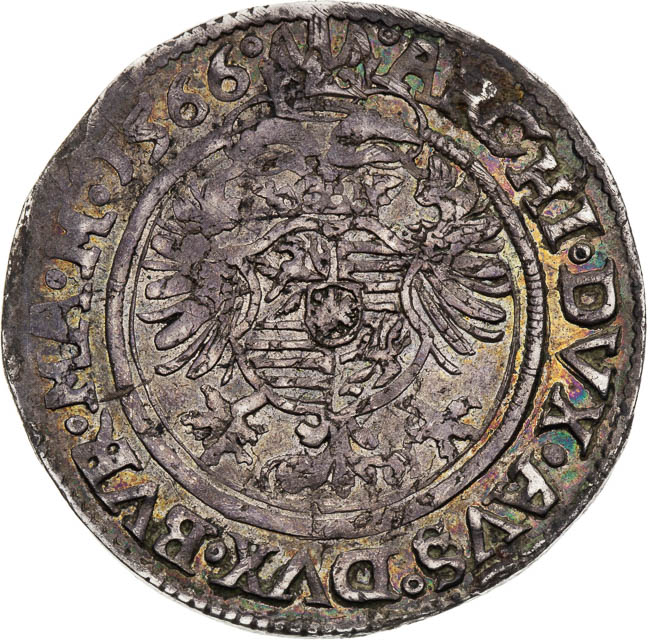 10 Kreutzer 1566 - back