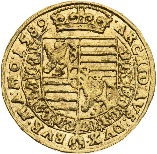 Ducat 1589 - back