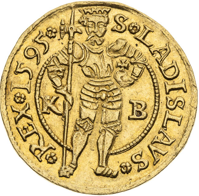 Ducat 1595 - back