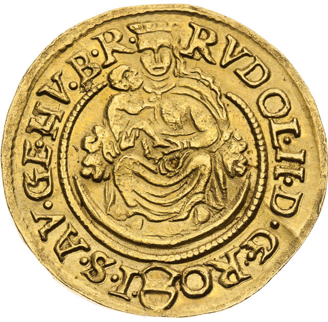 Ducat 1596 - front