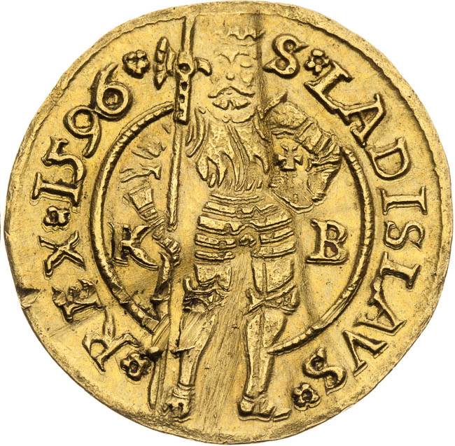 Ducat 1596 - back