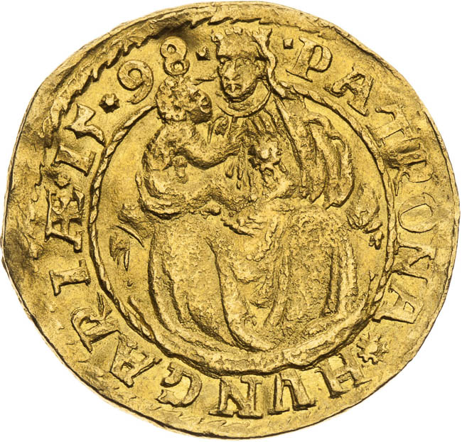 Ducat 1598 - back