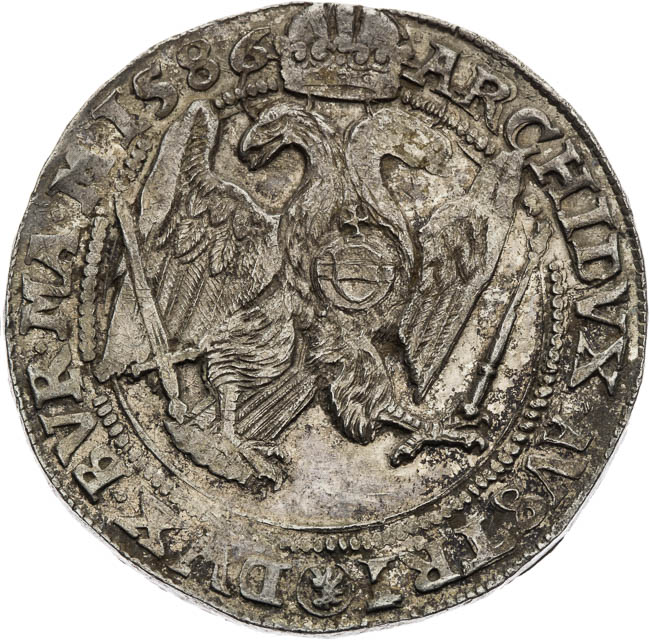 Thaler 1586 - back