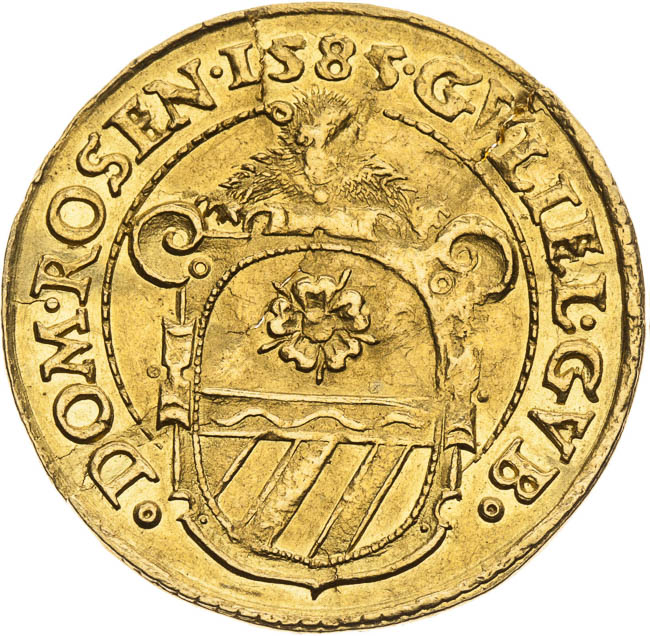 Ducat 1585 - front