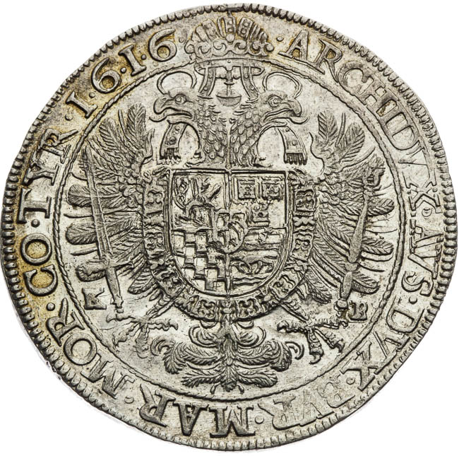 Thaler 1616 - back