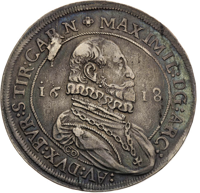 Thaler 1618 - front