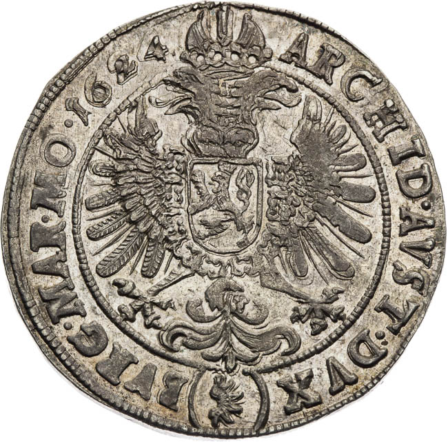 Thaler 1624 - back