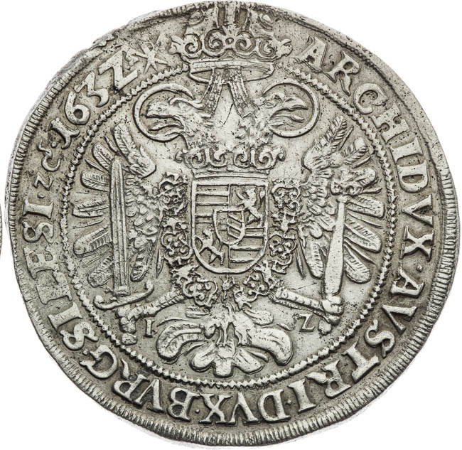 Thaler 1632 - back