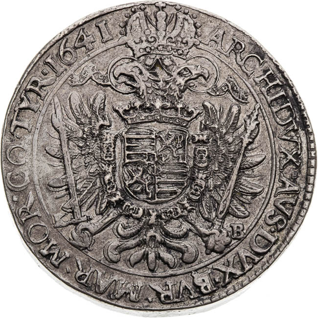 4 Thalers 1641 - back