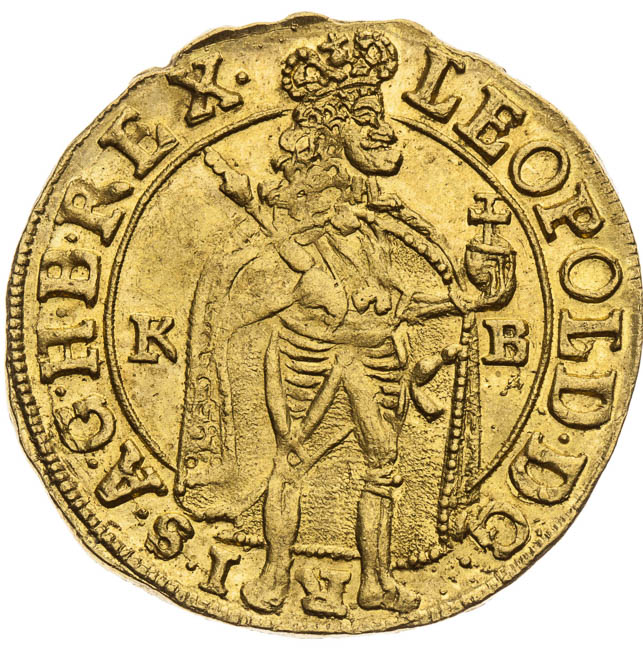 Dukát 1692 - avers