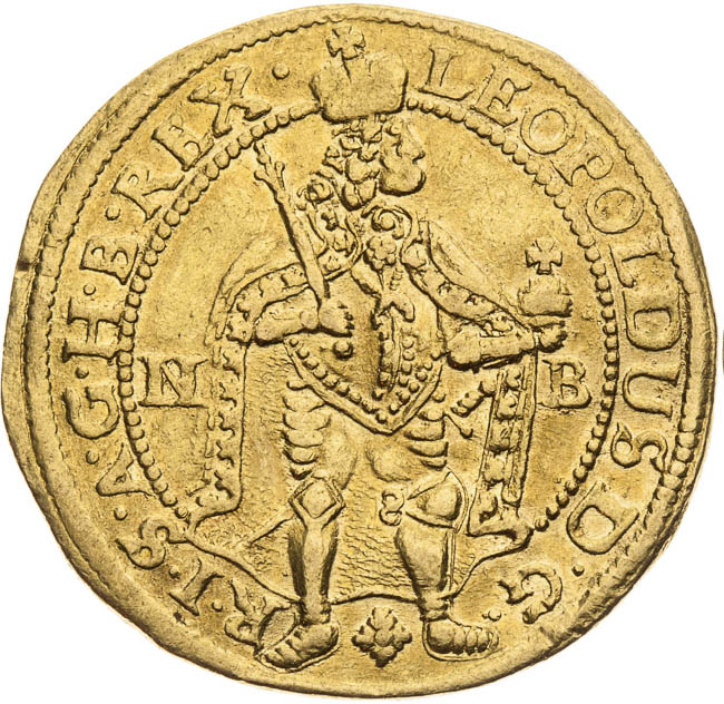 Dukát 1703 - avers