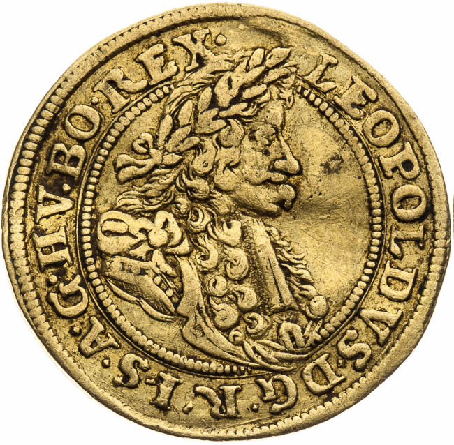 Dukát 1704 - avers