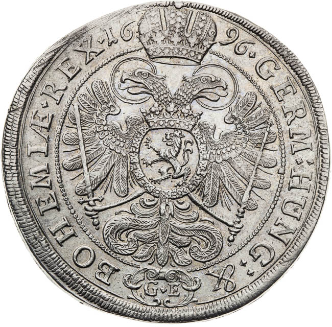 Tolar 1696 - revers