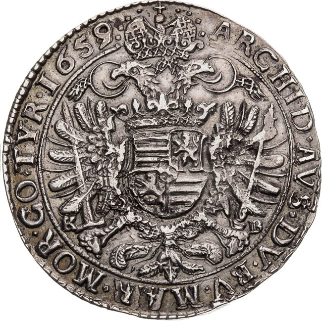 1/2 Tolar 1659 - revers