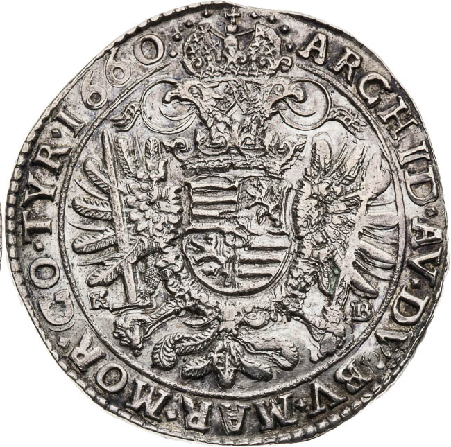 1/2 Tolar 1660 - revers