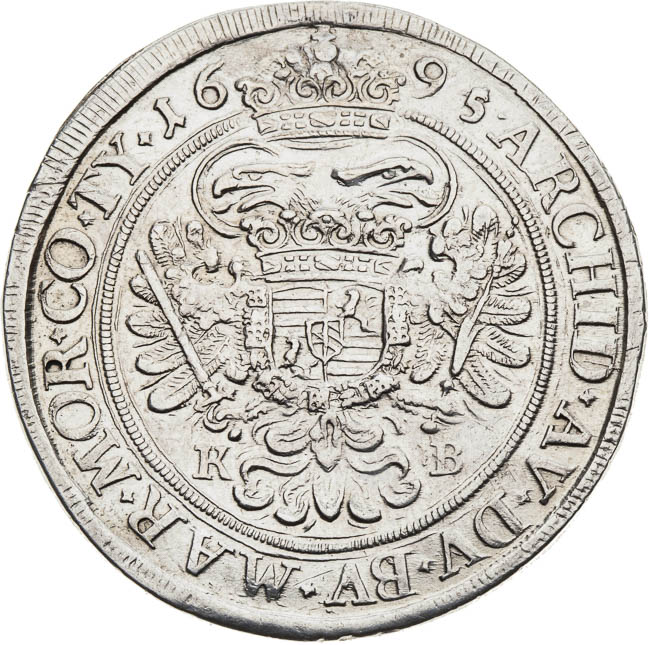 1/2 Tolar 1695 - revers