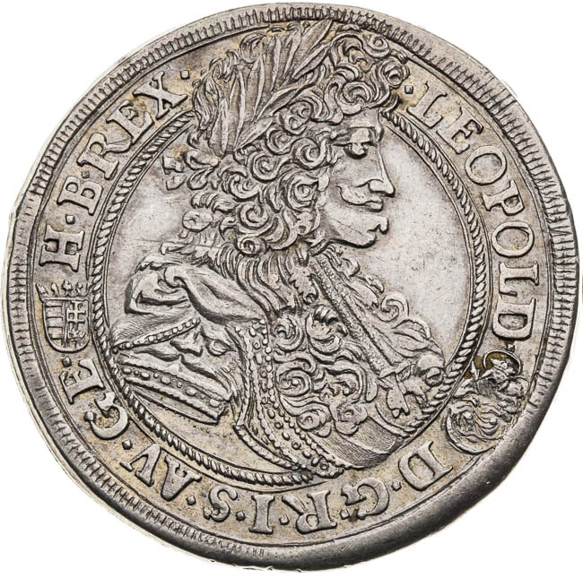 1/2 Tolar 1696 - avers