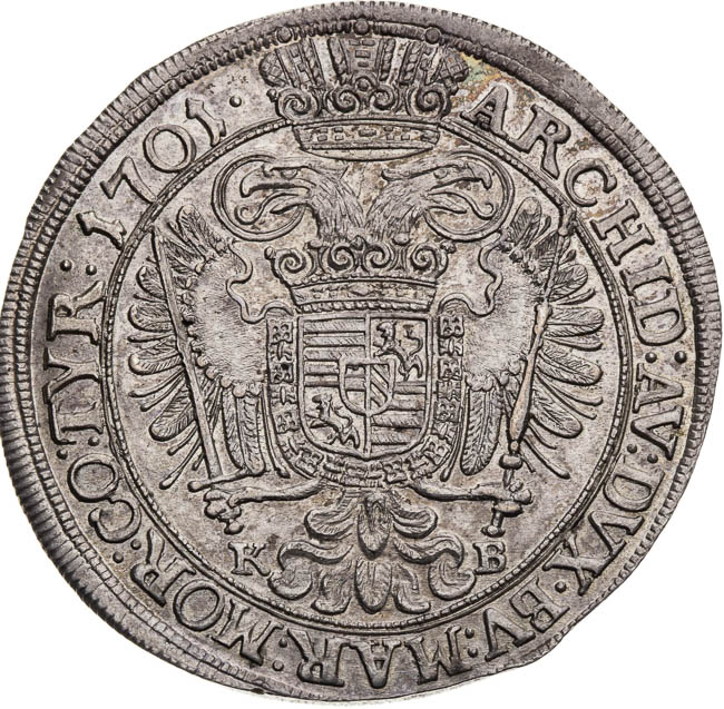 1/2 Tolar 1701 - revers