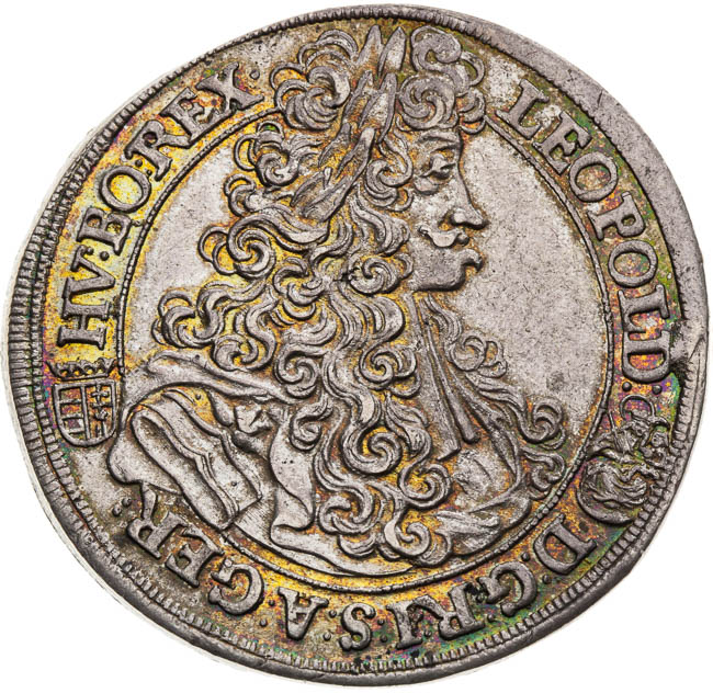 1/2 Tolar 1702 - avers