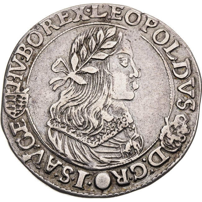 1/4 Thaler 1661 - front