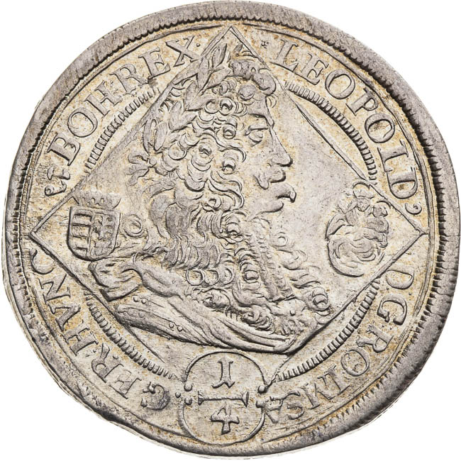 1/4 Thaler 1698 - front