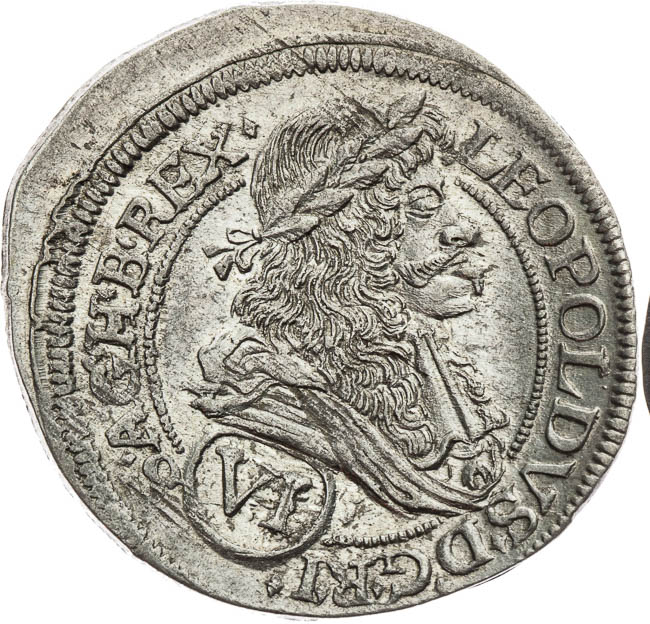 6 Kreutzer 1685 - front