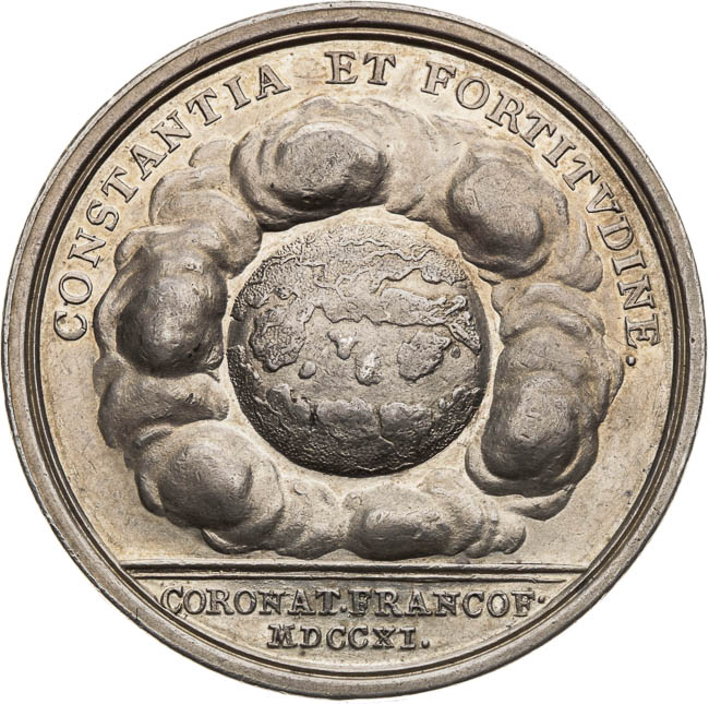 Medal 1711 - back