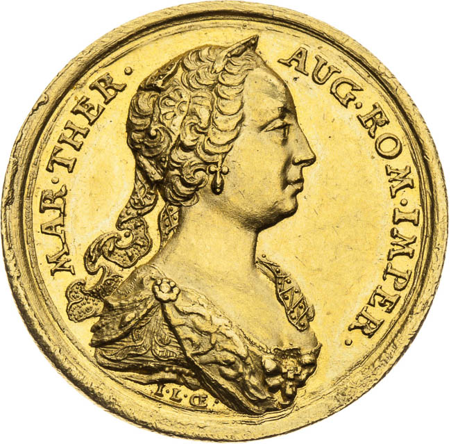 Medal (1747) - front