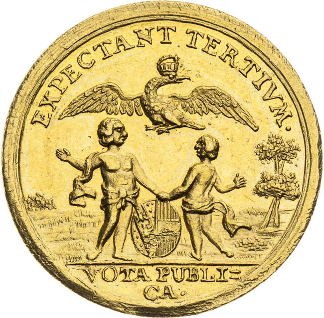 Medal (1747) - back