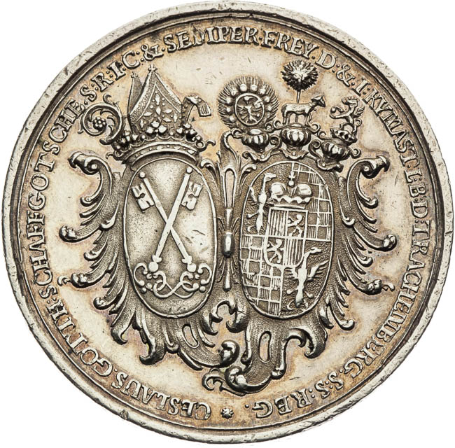 Medal 1769 - back