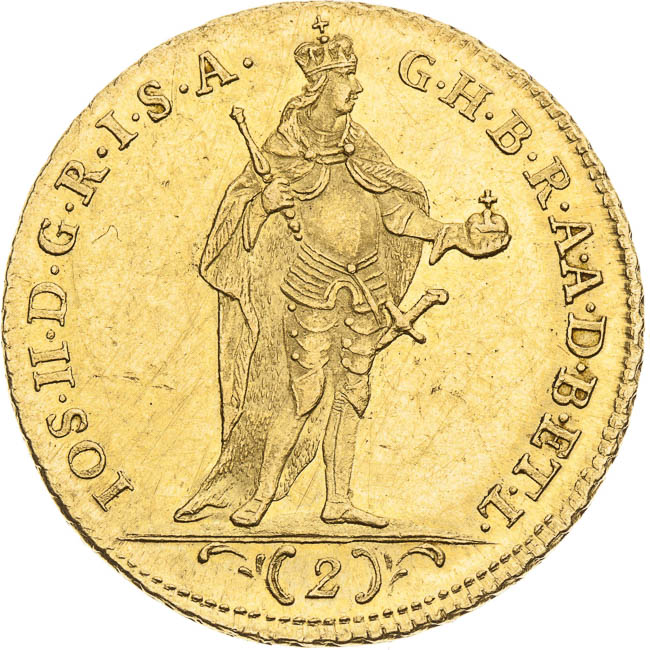 2 Ducats 1782 - front