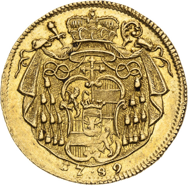 Ducat 1789 - back