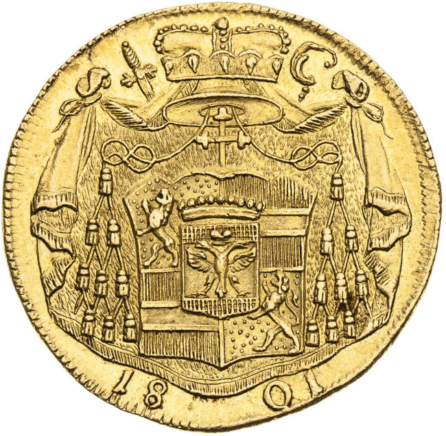 Ducat 1801 - back