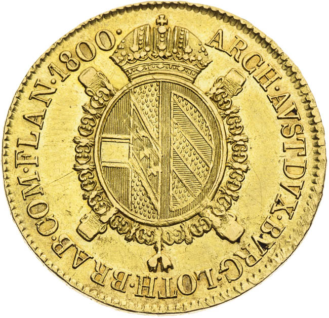 Sovereign d´Or 1800 - back