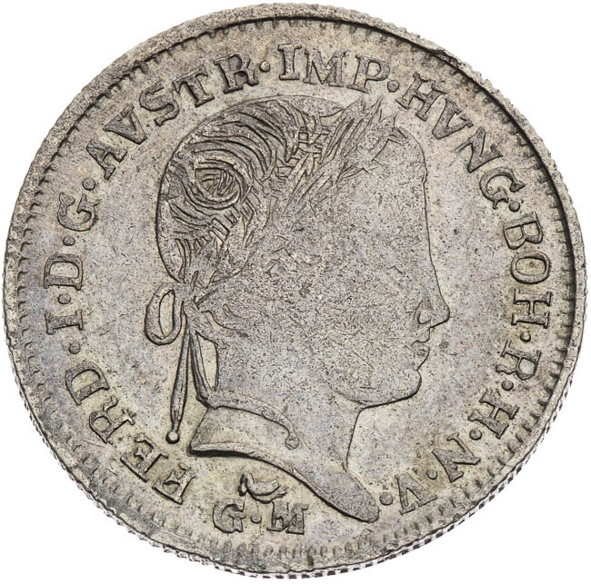 20 Kreutzer 1848 - front