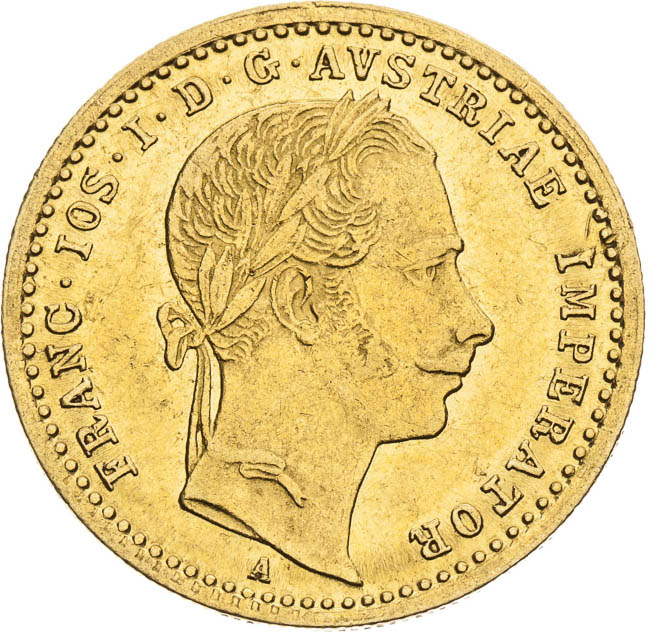 Ducat 1862 - front